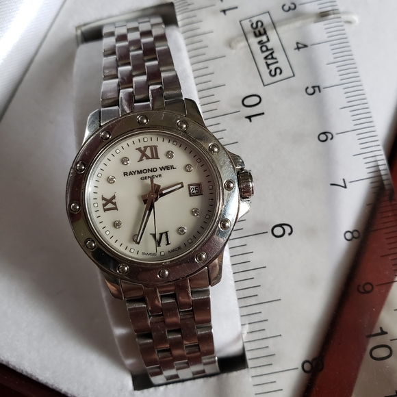 Raymond Weil Tango Mother of Pearl Watch 5399 - Picture 11 of 11